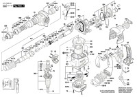 Bosch 3 611 B4A 0L1 GBH 3-28 DFR Rotary Hammer Spare Parts